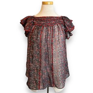 Ulla Johnson Silk Callista Blouse